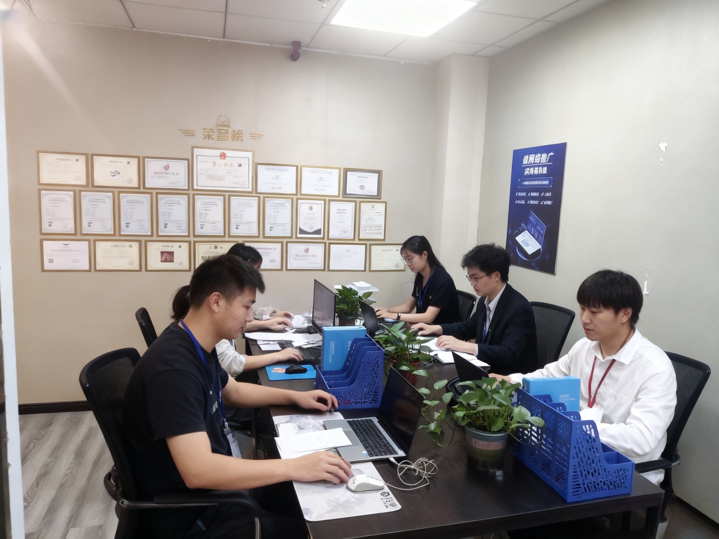 网推传媒公司实拍环境一